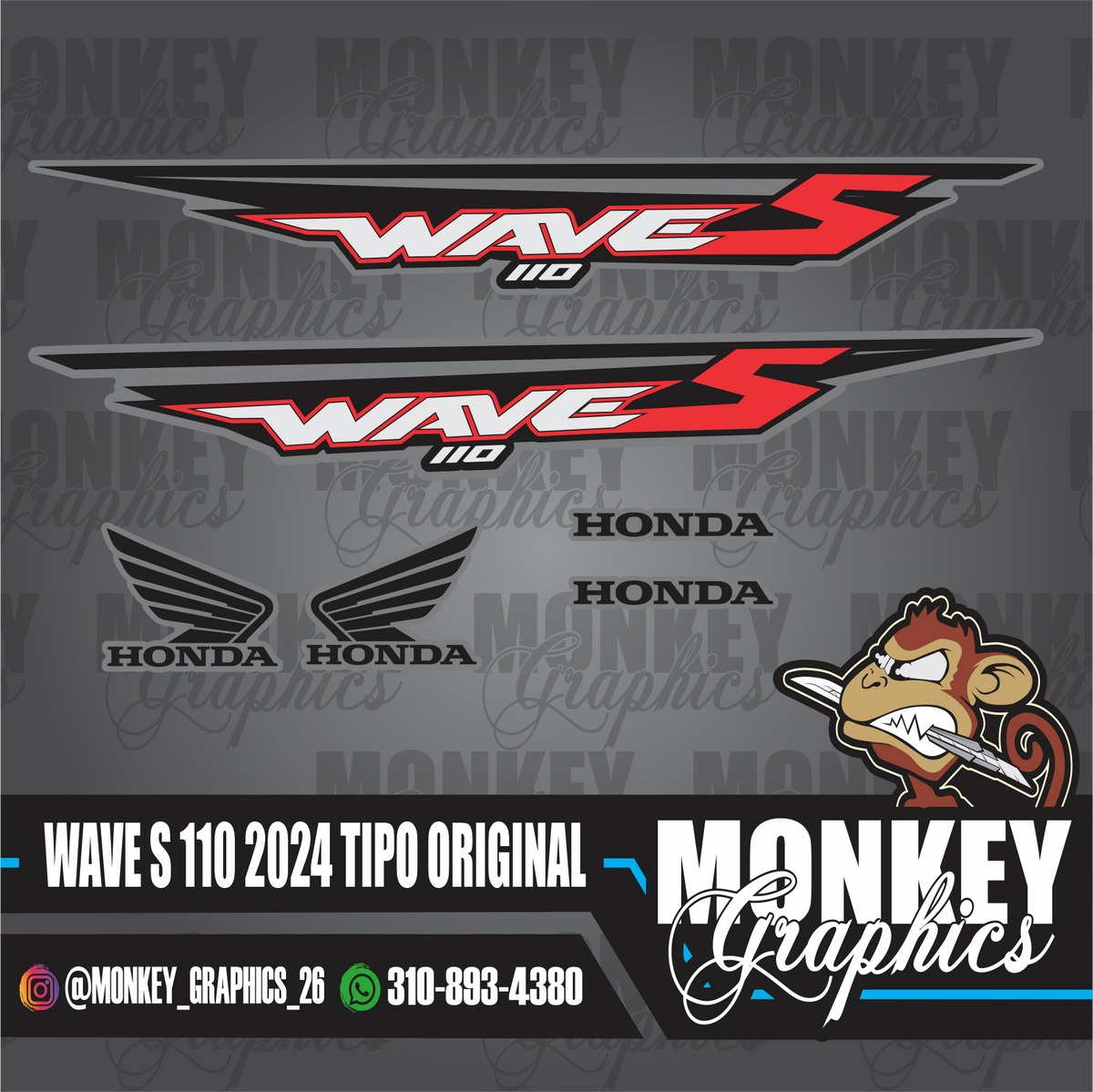 WAVE S 110 2024 TIPO ORIGINAL